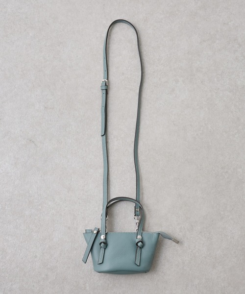 BEARDSLEY（ビアズリー）の「《GIANNI NATARO CAROL J》ミニショルダーバッグ（ショルダーバッグ・レディース・グレー/ブラック/ベージュ・FREE）」の14枚目の写真