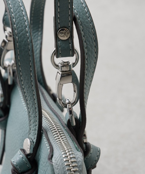 BEARDSLEY（ビアズリー）の「《GIANNI NATARO CAROL J》ミニショルダーバッグ（ショルダーバッグ・レディース・グレー/ブラック/ベージュ・FREE）」の6枚目の写真