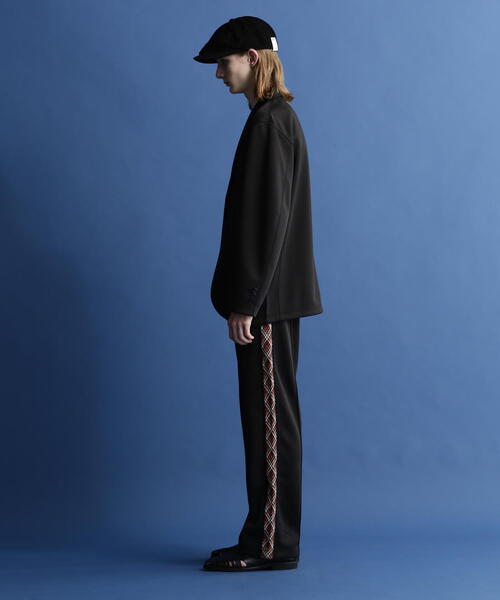 schott（ショット）の「【直営限定】 Schott/ショットJERSEY 2BUTTON JACKET/ジャージ 2ボタンジャケット（テーラードジャケット・メンズ・シルバー/ブラック/オレンジ・M/XL/L）」の15枚目の写真