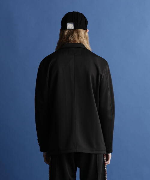 schott（ショット）の「【直営限定】 Schott/ショットJERSEY 2BUTTON JACKET/ジャージ 2ボタンジャケット（テーラードジャケット・メンズ・シルバー/ブラック/オレンジ・M/XL/L）」の17枚目の写真