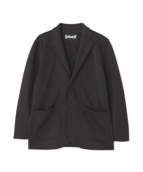 schott（ショット）の「【直営限定】 Schott/ショットJERSEY 2BUTTON JACKET/ジャージ 2ボタンジャケット（テーラードジャケット・メンズ・シルバー/ブラック/オレンジ・M/XL/L）」の21枚目の写真