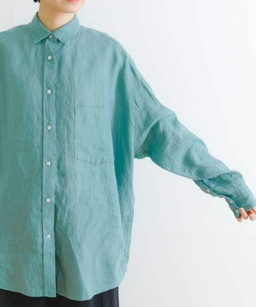 URBAN RESEARCH（アーバンリサーチ）の「BARBARAリネンオーバーシャツ