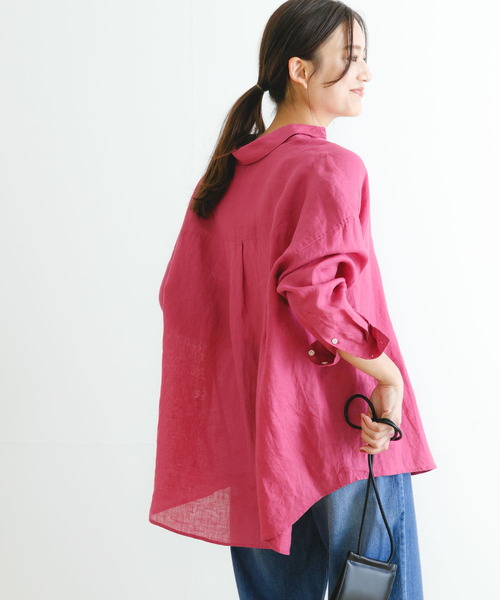 URBAN RESEARCH（アーバンリサーチ）の「BARBARAリネンオーバーシャツ