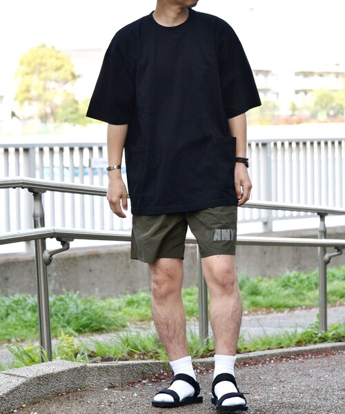 HINSON(ヒンソン)の「【SHIPS any別注】HINSON: ”NANY” ナイロン ミリタリー トレーニング ショーツ◇(その他パンツ・メンズ・ブラック/ベージュ/グレー/ネイビー/オリーブ・SMALL/MEDIUM/LARGE)」の7枚目の写真