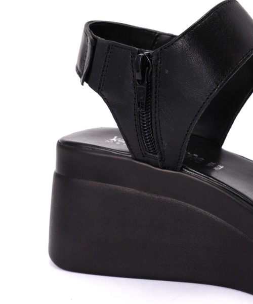 KAREN LIPPS （カレンリップス）の「(KAREN LIPPS)バイカラーストラップヒールサンダル（サンダル・レディース・シルバー・36/38/37/35/39）」の6枚目の写真