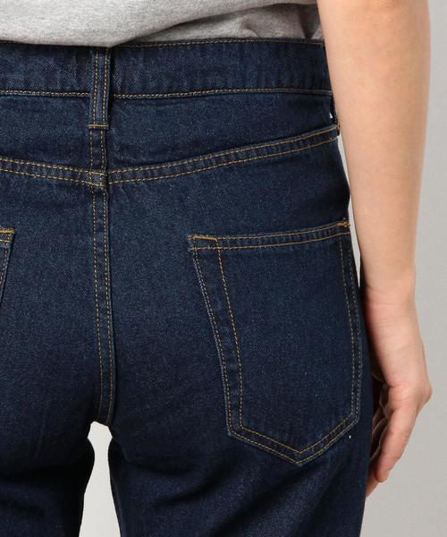 coen（コーエン）の「ボーイフレンドデニムパンツ15SS（デニムパンツ・レディース・ネイビー/ライトブルー・LARGE/MEDIUM/SMALL）」の3枚目の写真