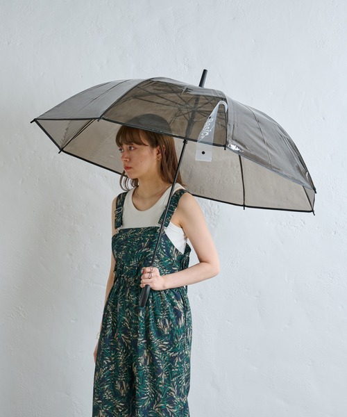 COLONY 2139（コロニートゥーワンスリーナイン）の「BIGネームパイピングビニール傘（長傘・メンズ・ブラウン/ネイビー/ブラック・FREE）」の19枚目の写真