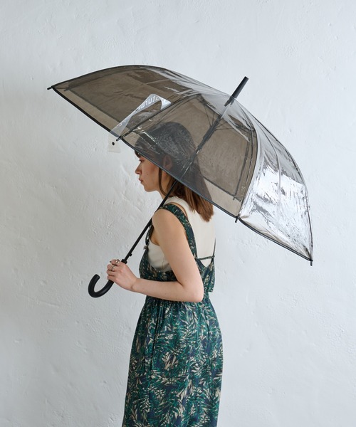 COLONY 2139（コロニートゥーワンスリーナイン）の「BIGネームパイピングビニール傘（長傘・メンズ・ブラウン/ネイビー/ブラック・FREE）」の21枚目の写真