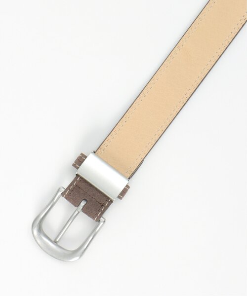 ikka（イッカ）の「カラーステッチスウェードベルト（ベルト・メンズ・ダークブラウン/レッド/ブラック/ダークネイビー/ブラウン・FREE）」の9枚目の写真