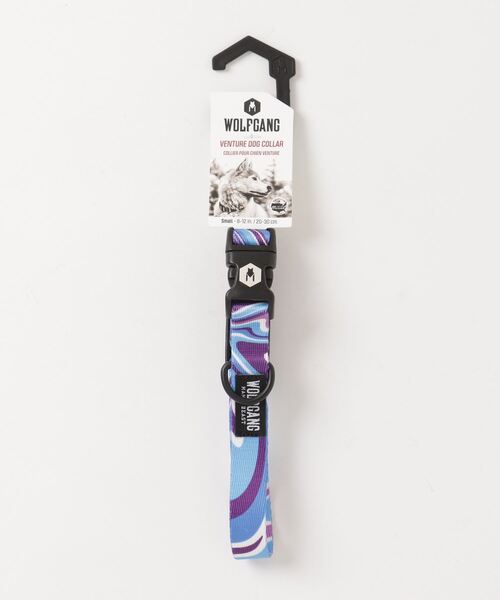 WOLFGANG/ウルフギャング 犬用 首輪 MarbleWave Collar Sサイズ WC-001-102（リード/ハーネス/首輪）｜WOLFGANG MAN＆BEAST（ウルフギャングマンアンドビースト）
