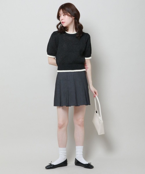 ALAND(エーランド)の「3.3 Field Trip/ラインパフニットTOP 2906499(ニット/セーター・レディース・アイボリー/ブラック・FREE)」の11枚目の写真