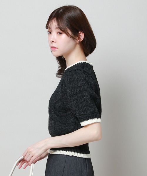ALAND(エーランド)の「3.3 Field Trip/ラインパフニットTOP 2906499(ニット/セーター・レディース・アイボリー/ブラック・FREE)」の17枚目の写真