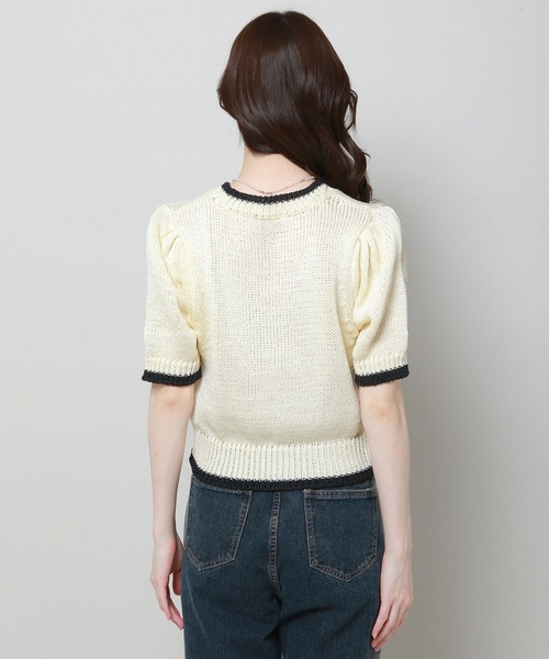 ALAND(エーランド)の「3.3 Field Trip/ラインパフニットTOP 2906499(ニット/セーター・レディース・アイボリー/ブラック・FREE)」の21枚目の写真