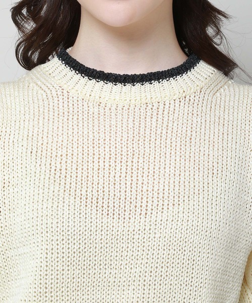 ALAND(エーランド)の「3.3 Field Trip/ラインパフニットTOP 2906499(ニット/セーター・レディース・アイボリー/ブラック・FREE)」の10枚目の写真