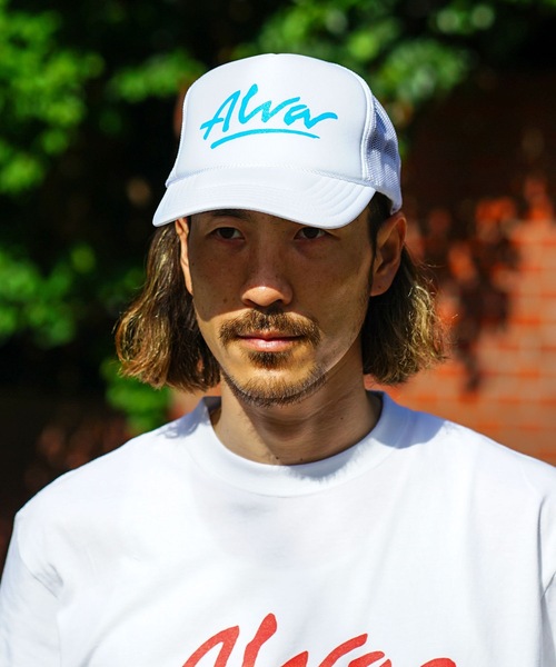 Tony Alva(トニーアルバ)の「CAP/Tony Alva(トニー アルバ)ロゴキャップ(帽子)(キャップ・メンズ・ブラック/ネイビー/レッド/ホワイト・FREE)」の2枚目の写真