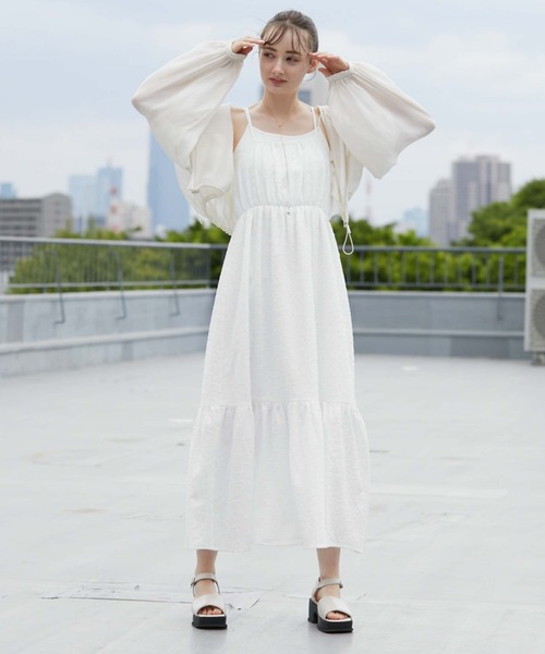 archives（アルシーヴ）の「シアーショートフーディ（その他アウター・レディース・アイボリー/ブラック/グレー/ブルーグレー/ブラウン・MEDIUM）」の11枚目の写真