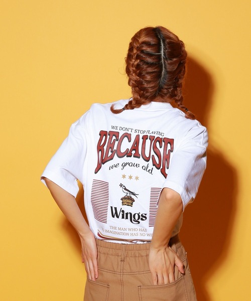 PBLIM（ページボーイリム）の「PBLIM/シガレットグラフィックT（Tシャツ/カットソー・レディース・ブラック/オフホワイト・MEDIUM/LARGE）」の11枚目の写真