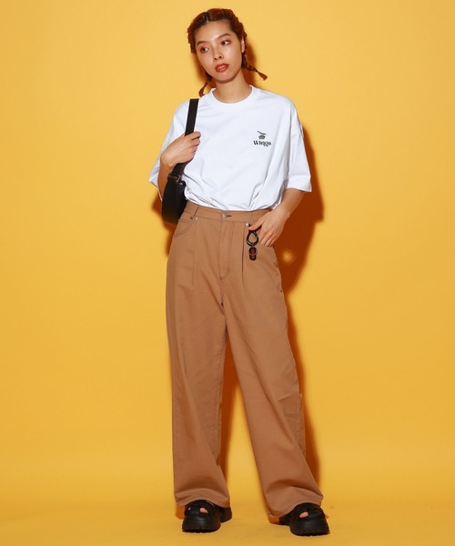 PBLIM（ページボーイリム）の「PBLIM/シガレットグラフィックT（Tシャツ/カットソー・レディース・ブラック/オフホワイト・MEDIUM/LARGE）」の20枚目の写真