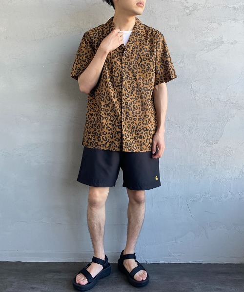 Carhartt WIP（カーハートダブリューアイピー）の「[carhartt WIP/カーハートダブリューアイピー] CHASE ワンポイントロゴ スイムショートパンツ（その他パンツ・メンズ・グリーン/ブラック・M/L）」の21枚目の写真