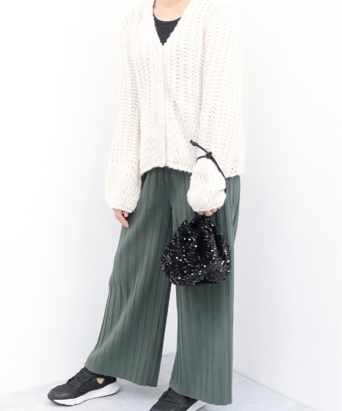cache cache(カシュ カシュ)の「カシュカシュ cachecache / ベルベットスパンコールドロストバッグ(ショルダーバッグ・レディース・マルチ/ブラック/シルバー・FREE)」の18枚目の写真