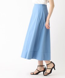 OPAQUE.CLIP | 撥水 ナイロンフレアスカート【撥水加工/イージーケア/洗濯機洗い可】(スカート)