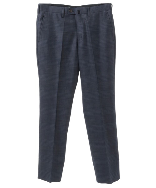 MEN'S BIGI（メンズビギ）の「ブライトインディゴ調チェックストレッチスーツセットアップ＜同素材ベストあり＞（セットアップ・メンズ・ネイビー・01/02/03/04）」の18枚目の写真