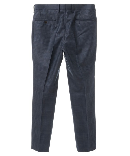 MEN'S BIGI（メンズビギ）の「ブライトインディゴ調チェックストレッチスーツセットアップ＜同素材ベストあり＞（セットアップ・メンズ・ネイビー・01/02/03/04）」の13枚目の写真