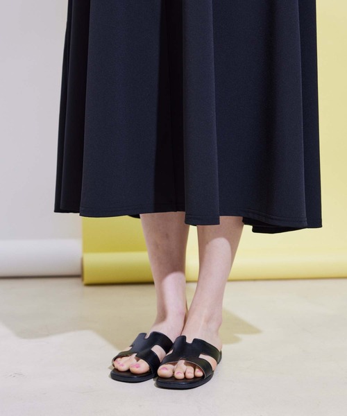 Jayro（ジャイロ）の「360度ストレッチノースリーブワンピース（ワンピース・レディース・ホワイト/オレンジ/ブルー/ブラック・FREE）」の6枚目の写真