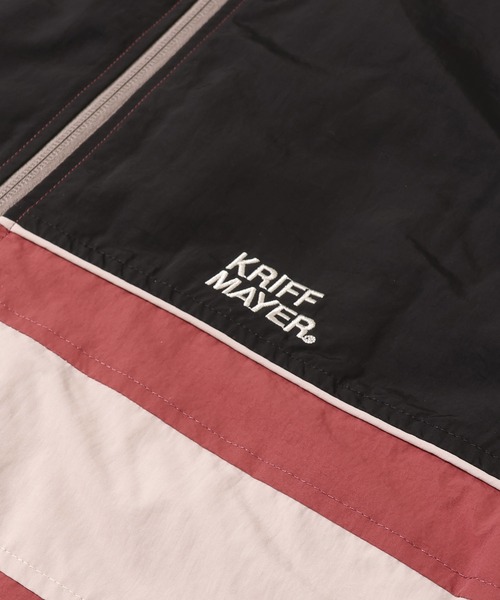 KRIFF MAYER Lady's Collection(クリフメイヤーレディースコレクション)の「アクティブフードJK(ナイロンジャケット・レディース・ナチュラル/ベージュ/ブルー/ブラック/イエロー・MEDIUM/LARGE)」の12枚目の写真