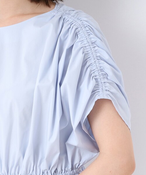 美品＊INDIVI＊洗える/二の腕カバー＊ドロストドルマントップス INDIVI（インディヴィ）の「◇【洗える/二の腕カバー】ドロスト