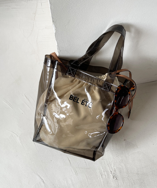 SLOBE IENA（スローブイエナ）の「カラークリアトートSMALL（トート