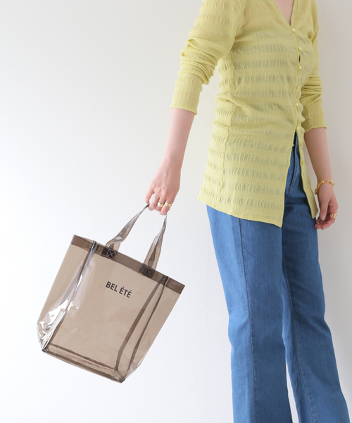 SLOBE IENA（スローブイエナ）の「カラークリアトートSMALL
