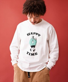 7.4oz　HAPPY TIME ロンTee