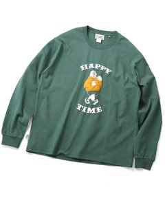 7.4oz　HAPPY TIME ロンTee