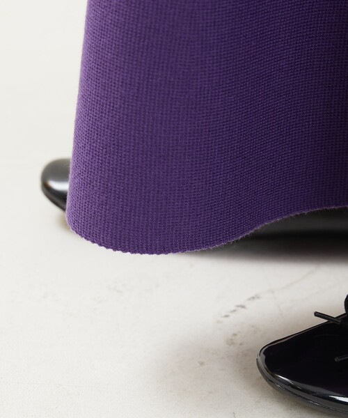 FREAK'S STORE(フリークスストア)の「限定展開 ミラノリブ ボリューム フレア ニットスカート(スカート・レディース・レッド/グリーン/ネイビー/ブラック/パープル/ナチュラル/モカ・SMALL/MEDIUM)」の15枚目の写真