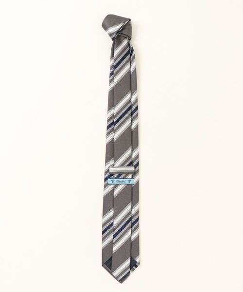 【セール】[クリケット] Cricket ６色メランジ レップ織り ストライプ柄 ネクタイ（ネクタイ）｜Cricket（クリケット）
