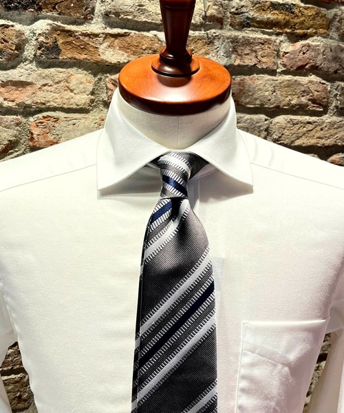 【セール】[クリケット] Cricket ６色メランジ レップ織り ストライプ柄 ネクタイ（ネクタイ）｜Cricket（クリケット）