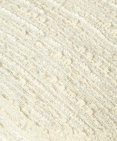 niko and...（ニコアンド）の「オリジナルツイード風バケットハット（ハット・レディース・ブラック/オフホワイト/ラベンダー・FREE）」の17枚目の写真