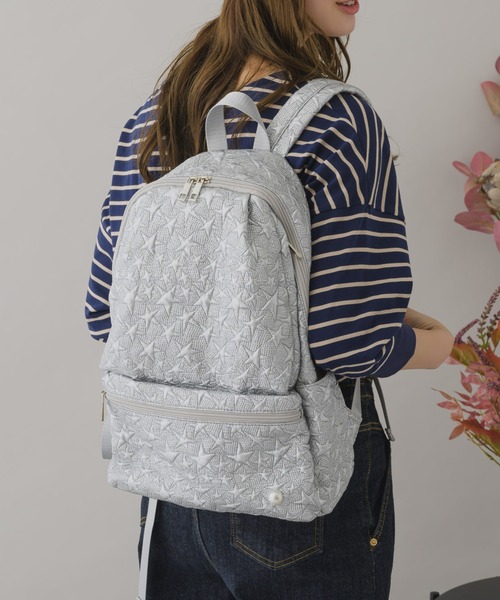 るるページ¥13700→¥10000 大人可愛いぃアジョリーバック❣️ a-jolie 軽くて大きい、キルティングバッグBook 10th