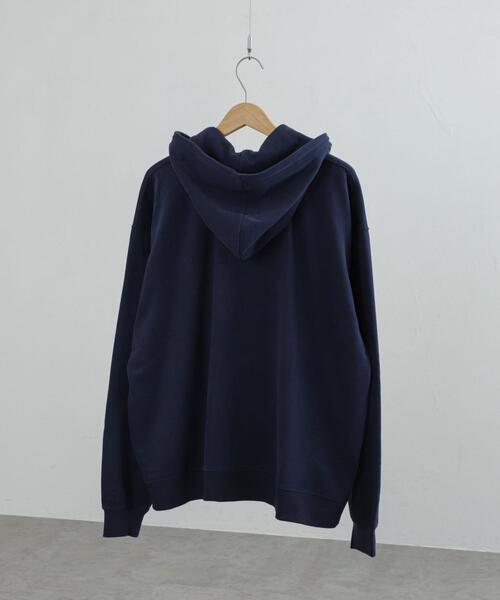 coen（コーエン）の「ビッグシルエットハーフジップパーカー（パーカー・メンズ・ライトグレー/ネイビー・M/L/XL）」の21枚目の写真