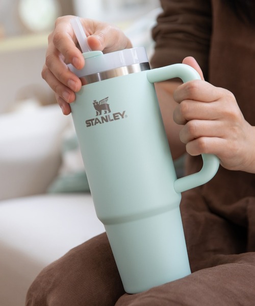 STANLEY（スタンレー）の「【STANLEY】スタンレー H2.0 真空スリムクエンチャー 0.88L（グラス/マグカップ/タンブラー・レディース・ブラック/シルバー/クリーム/ピンク/チャコールグレー/イエロー/グリーン系その他/グリーン系その他2/ミント/ブルー系その他/アッシュグレー/ベージュ系その他/ダークネイビー/スカイブルー系/ライトパープル/オレンジ/コバルトブルー/グリーン系その他3/ピンク系その他2/ピンク系その他3/コーラル/ラベンダー/ブラック系その他/フューシャピンク/レモンイエロー/グリーン系その他4/ライトピンク/アーミー/サックスブルー/ライラック/レッド/グレー/バイオレット/ホワイト/パープル系/コーラルピンク/カーキ/ライトブラウン/アクア/チェリーレッド/ダークグレー/ライトグリーン/パープル系その他2/クリアグリーン/ピンク系その他/ネイビー/ブルー系/チェリーピンク/イエローゴールド/ライトオリーブ/クリアブルー/ワインレッド/ライトブルー/ライトホワイト・FREE）」の14枚目の写真