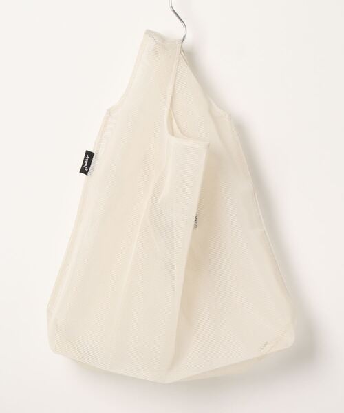 RNA-N(アールエヌエーエヌ)の「E4722 hombreメッシュバッグ(トートバッグ・レディース・アイボリー・FREE)」の1枚目の写真