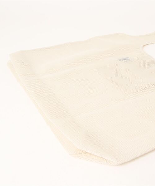 RNA-N(アールエヌエーエヌ)の「E4722 hombreメッシュバッグ(トートバッグ・レディース・アイボリー・FREE)」の3枚目の写真