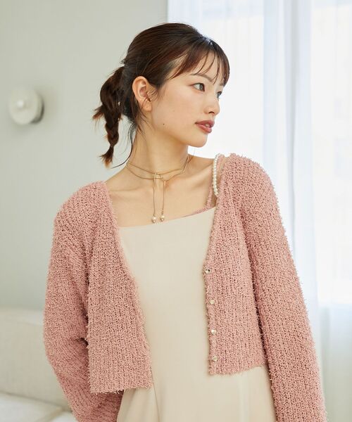 MAJESTIC LEGON（マジェスティックレゴン）の「ビジューループタイ（ネックレス・レディース・A/B・FREE）」の7枚目の写真