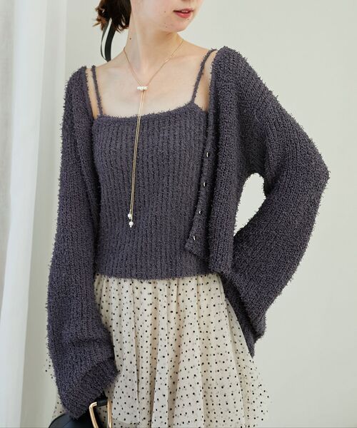 MAJESTIC LEGON（マジェスティックレゴン）の「ビジューループタイ（ネックレス・レディース・A/B・FREE）」の9枚目の写真