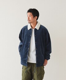 BEAMS | BEAMS / コーデュロイ ボア コーチジャケット(ブルゾン)