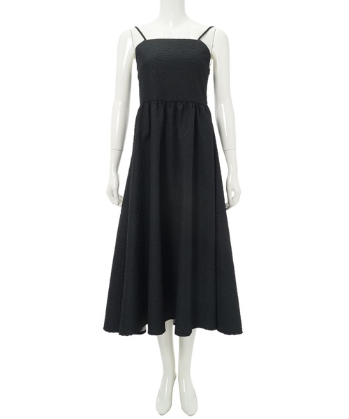 fifth（フィフス）の「ジャガードキャミワンピース（ワンピース・レディース・ブラック/オフホワイト/ベージュ/ライトグリーン/グレー・M）」の16枚目の写真