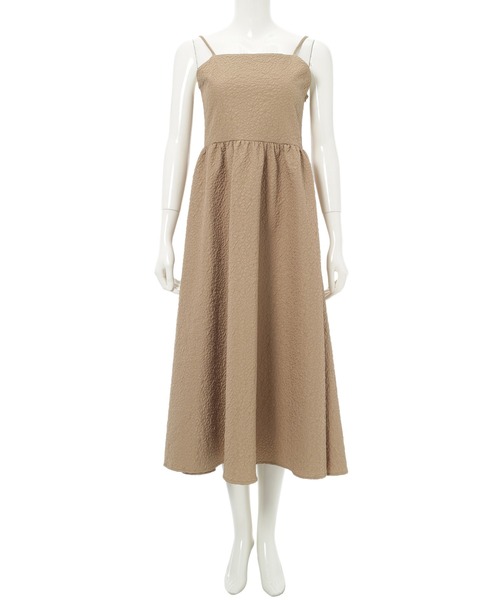 fifth（フィフス）の「ジャガードキャミワンピース（ワンピース・レディース・ブラック/オフホワイト/ベージュ/ライトグリーン/グレー・M）」の15枚目の写真