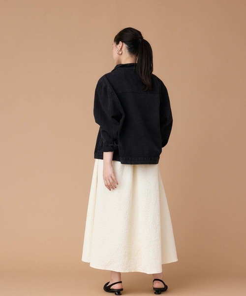 極美品✨ドゥーズィエムクラス　24SS　gladsom ワンピース　カーキ　36 セール】ジャガードキャミワンピース（ワンピース）｜fifth