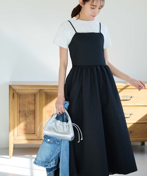 ジャガードキャミワンピース（ワンピース）｜fifth（フィフス